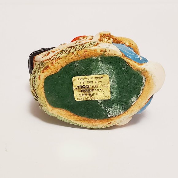 Vintage Pendelfin Bunnies Woodlander "Baby Doll" - Picture 9 of 10